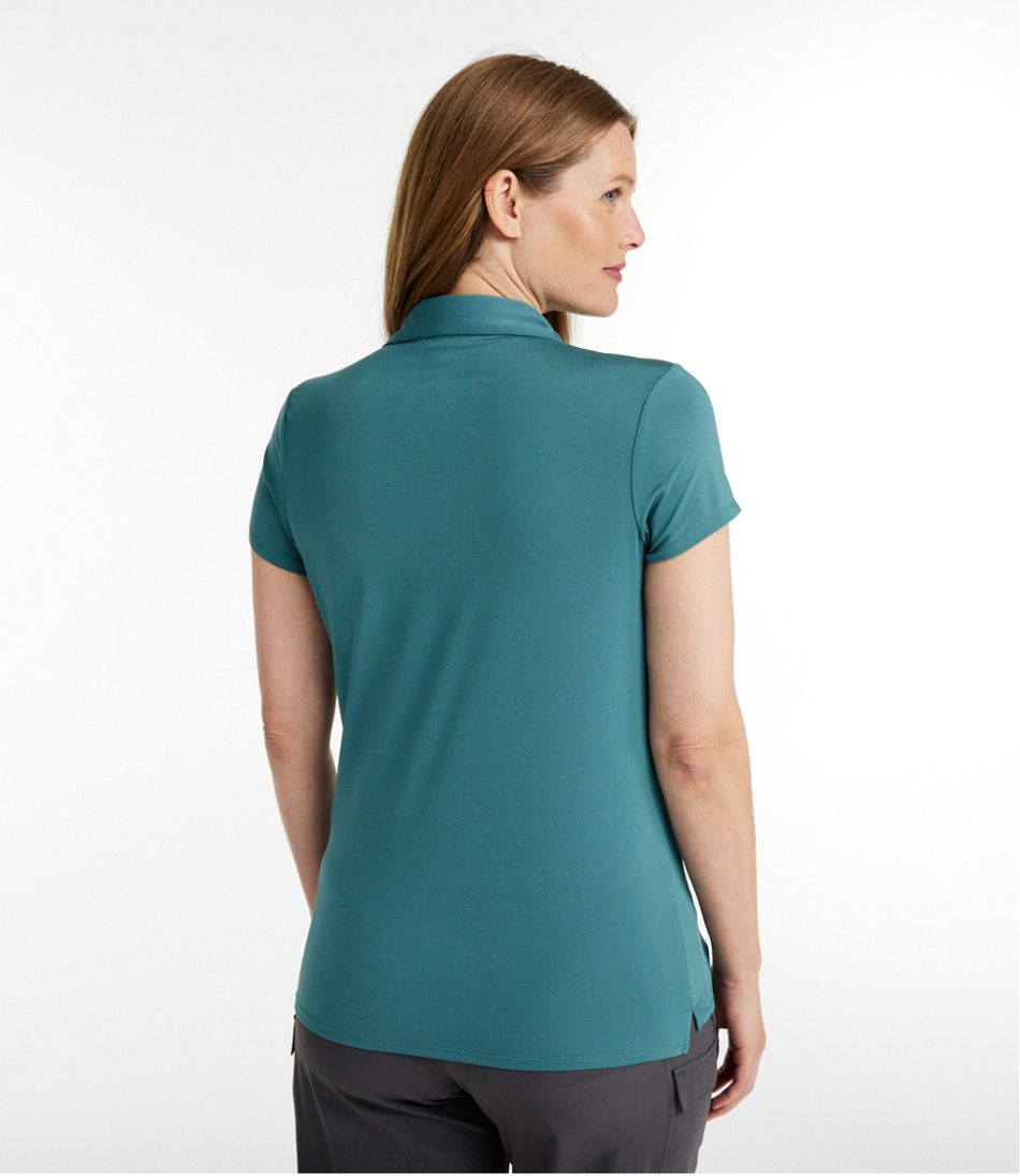 L.L.Bean | Women's Access Trail Polo, Short-Sleeve