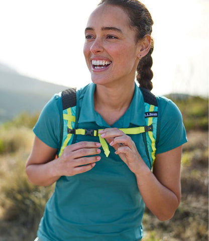 L.L.Bean | Women's Access Trail Polo, Short-Sleeve