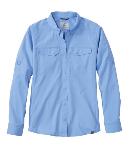 L.L.Bean | Women's Tropicwear CoolPro Fishing Shirt, Long-Sleeve