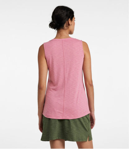 L.L.Bean | Women's Streamside Tank, Splitneck