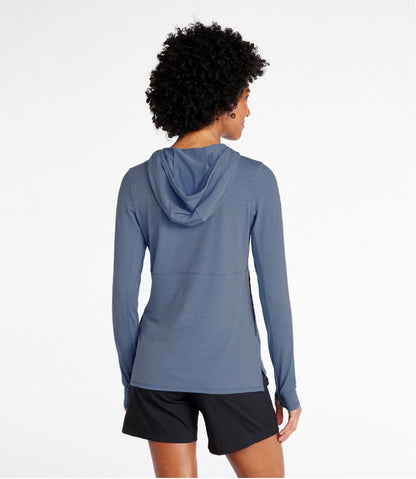 L.L.Bean | Women's Everyday SunSmart® Hooded Pullover, Long-Sleeve
