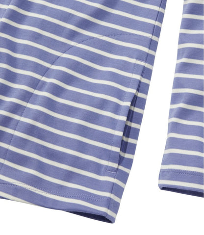 L.L.Bean | Women's Pima Cotton Open Cardigan, With Pockets Stripe