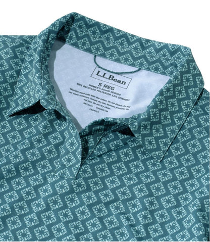 L.L.Bean | Women's Access Polo, Short-Sleeve Print