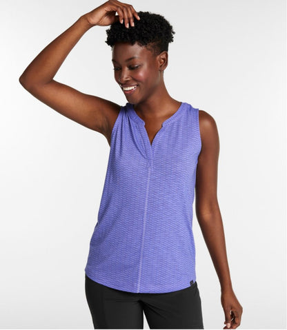 L.L.Bean | Women's Streamside Tank, Splitneck Print