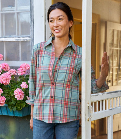 L.L.Bean | Women's Scotch Plaid Flannel Shirt, Relaxed