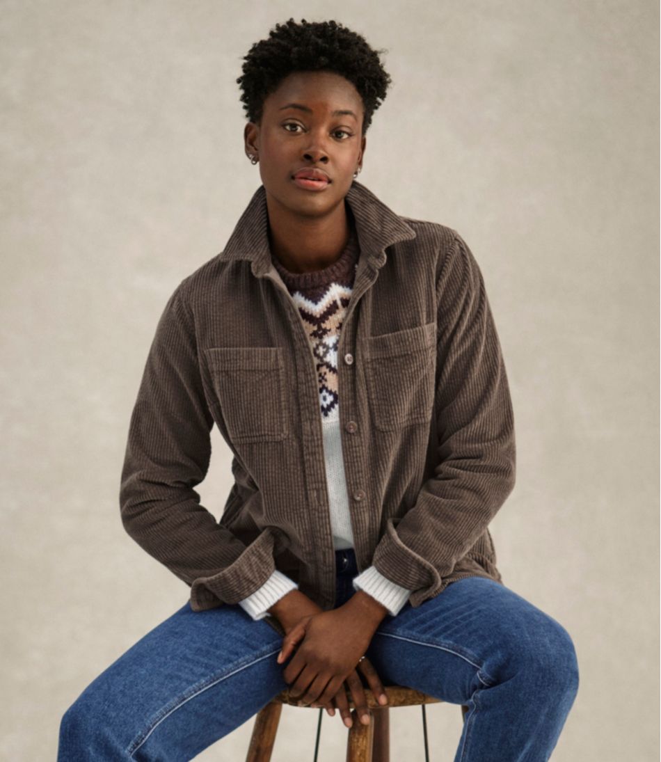 L.L.Bean | Women's Comfort Corduroy Relaxed Shirt