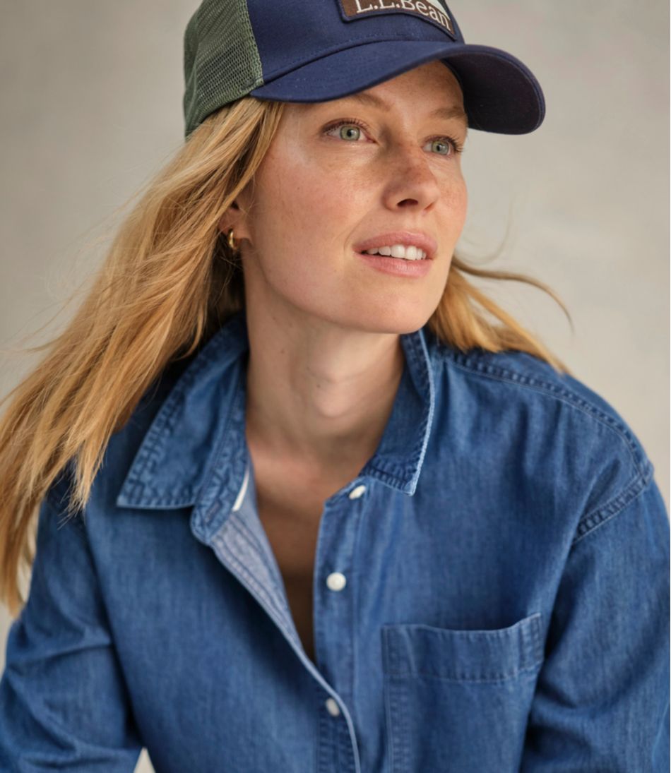 L.L.Bean | Women's L.L.Bean Denim Boyfriend Shirt