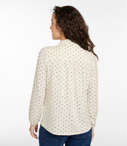 L.L.Bean | Women's Camden Hills Button Front Shirt, Print