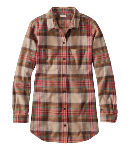 L.L.Bean | Women's Scotch Plaid Flannel Shirt, Tunic