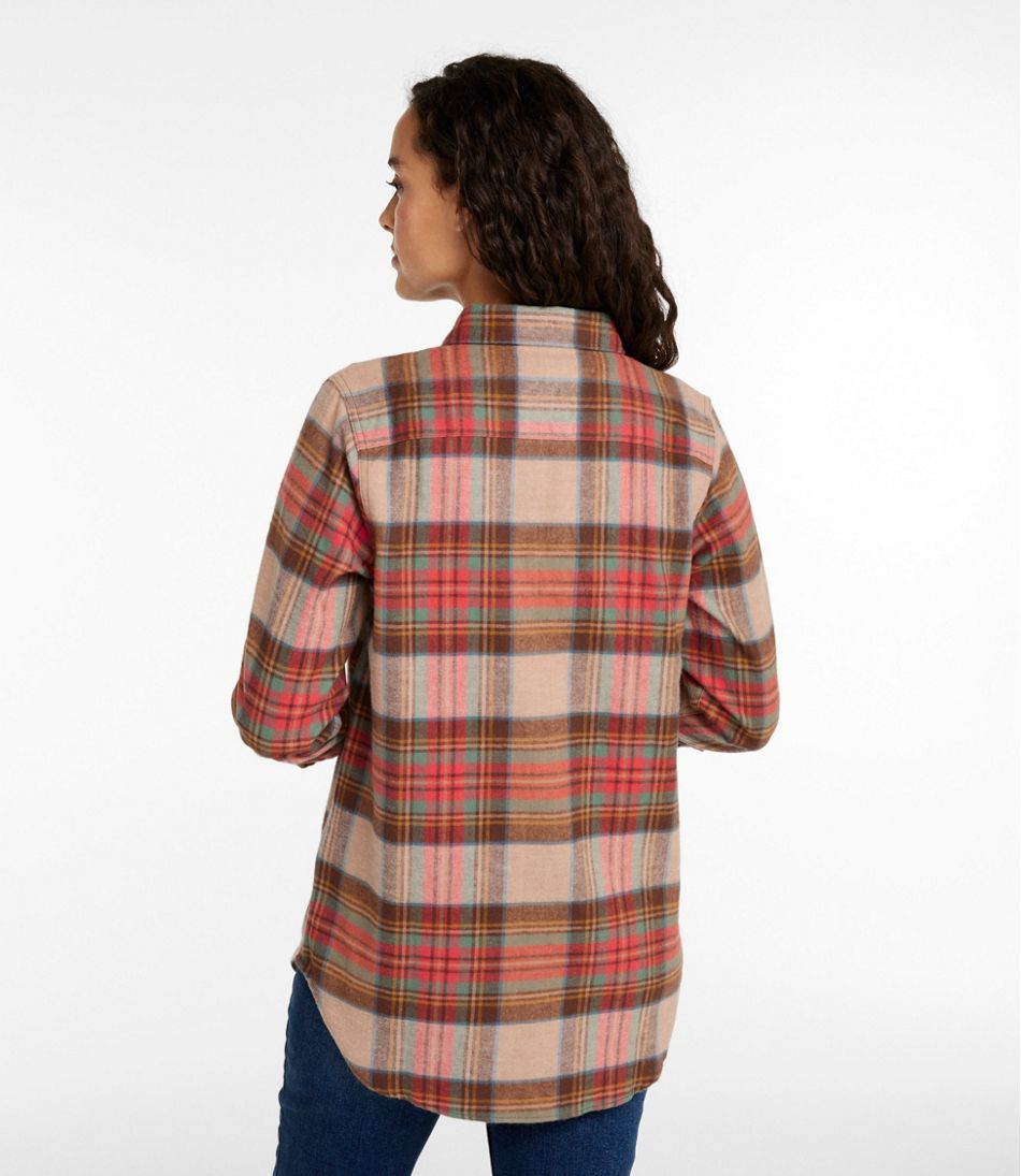 L.L.Bean | Women's Scotch Plaid Flannel Shirt, Tunic
