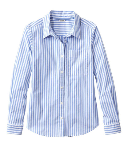 L.L.Bean | Women's Essential Cotton Poplin Shirt, Long-Sleeve