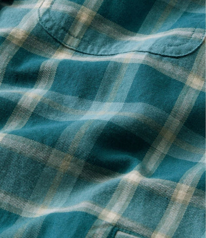 L.L.Bean | Women's Fleece-Lined Flannel Shirt, Snap-Front Plaid
