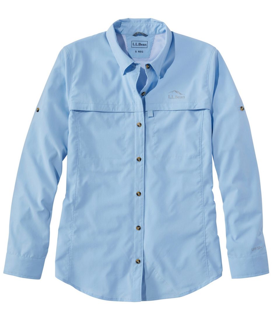 L.L.Bean | Women's Tropicwear Shirt, Long-Sleeve