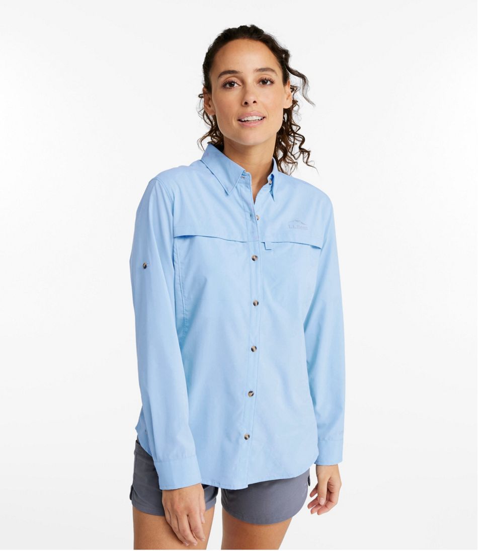 L.L.Bean | Women's Tropicwear Shirt, Long-Sleeve