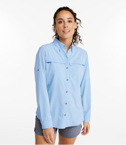 L.L.Bean | Women's Tropicwear Shirt, Long-Sleeve