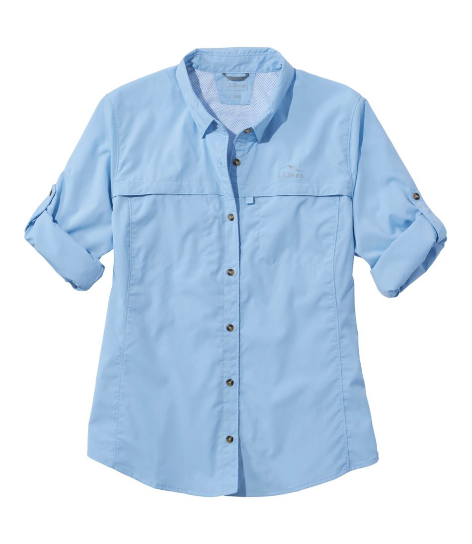 L.L.Bean | Women's Tropicwear Shirt, Long-Sleeve