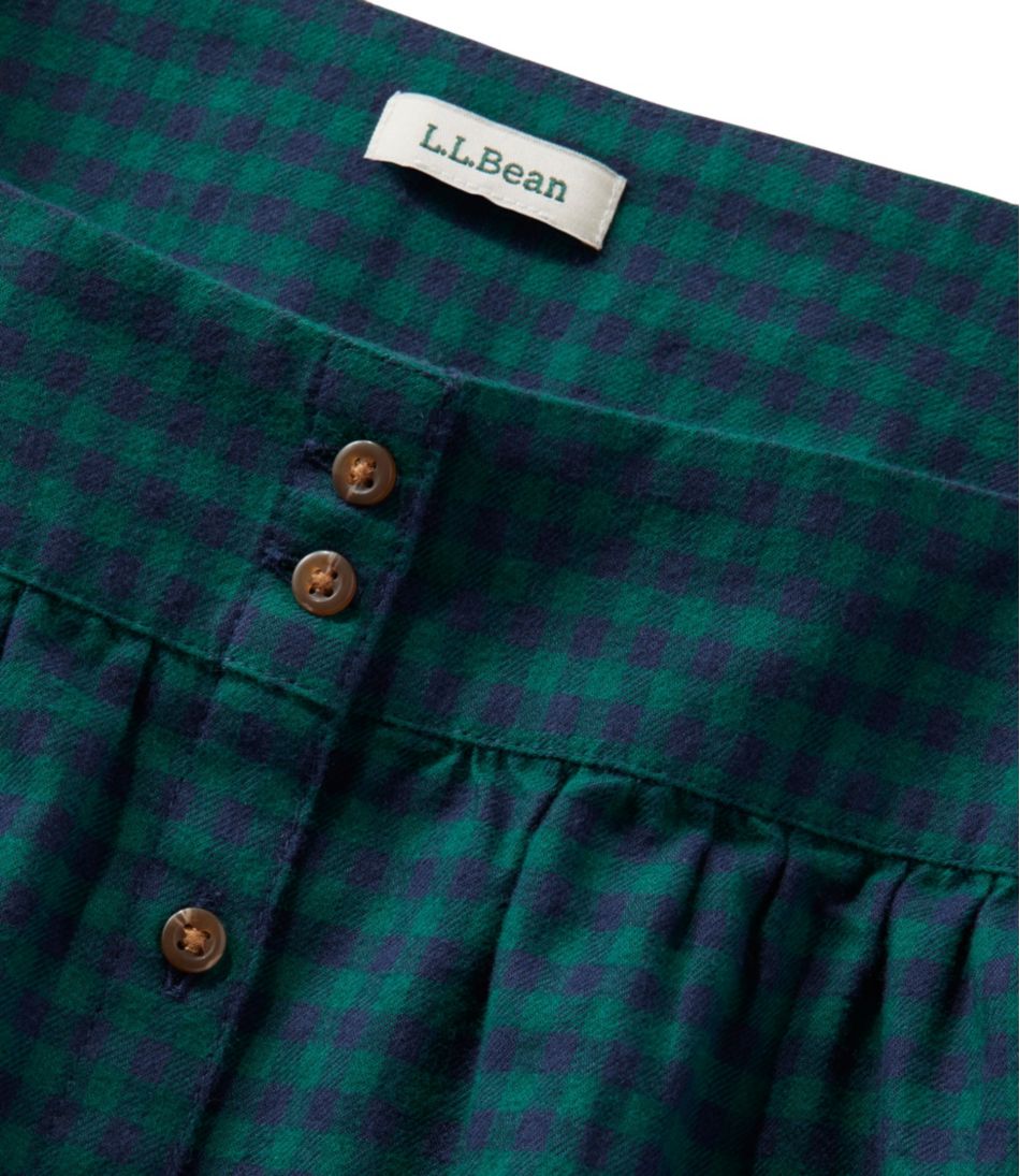 L.L.Bean | Women's Whisperweight Flannel Shirt, Squareneck