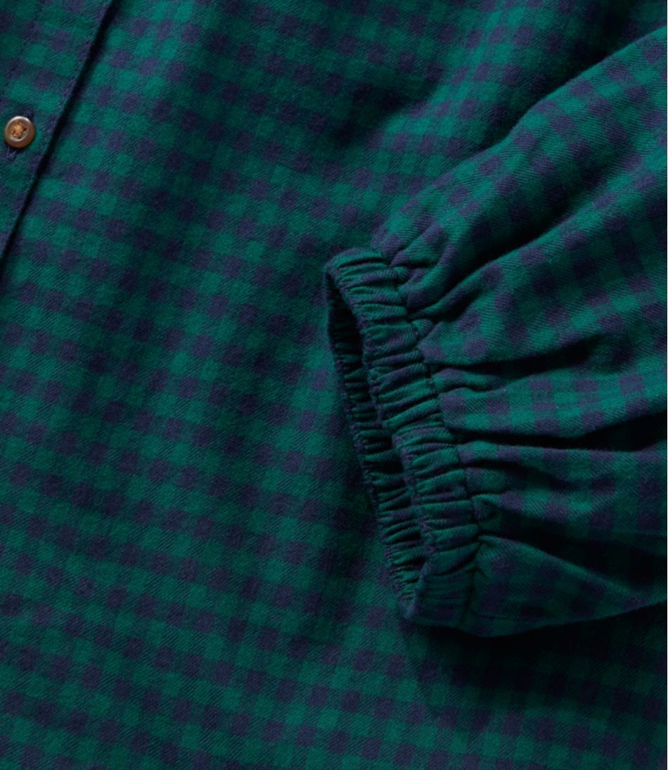 L.L.Bean | Women's Whisperweight Flannel Shirt, Squareneck