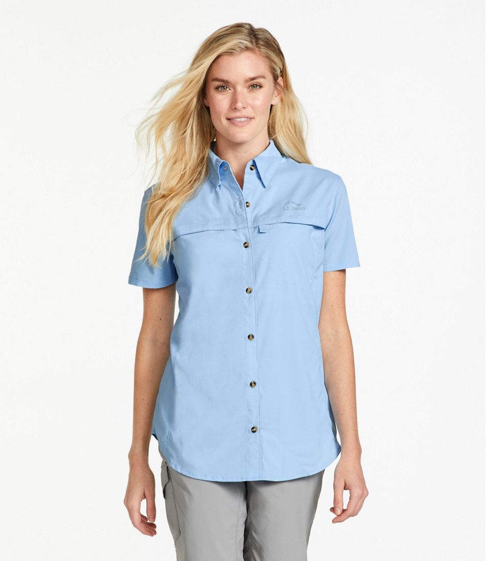 L.L.Bean | Women's Tropicwear Shirt, Short-Sleeve