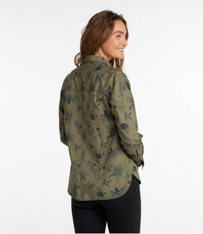 L.L.Bean | Women's Signature Soft Poplin Shirt, Novelty