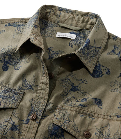 L.L.Bean | Women's Signature Soft Poplin Shirt, Novelty