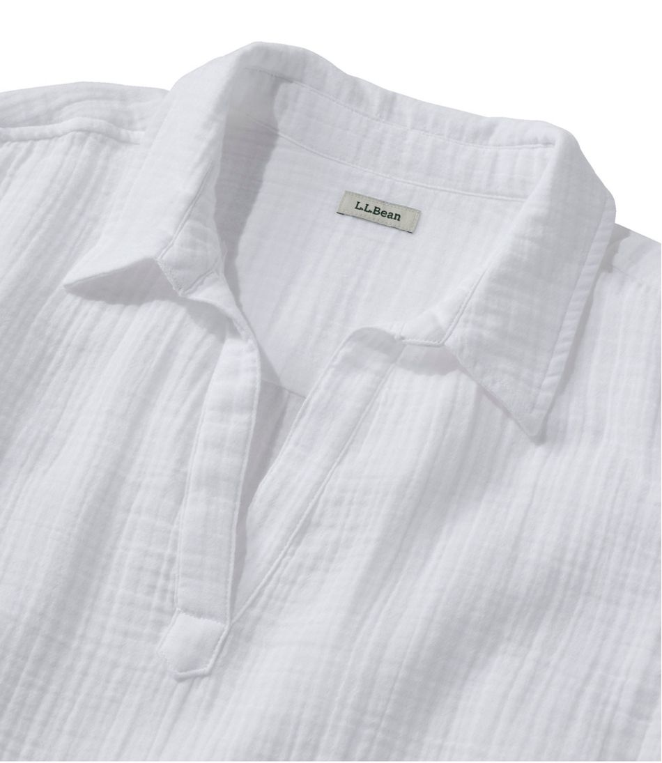 L.L.Bean | Women's Cloud Gauze Shirt, Polo