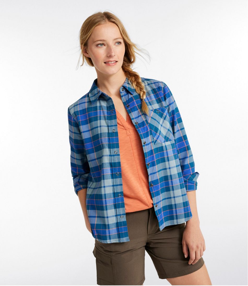 L.L.Bean | Women's Mountainside Brushed Performance Shirt