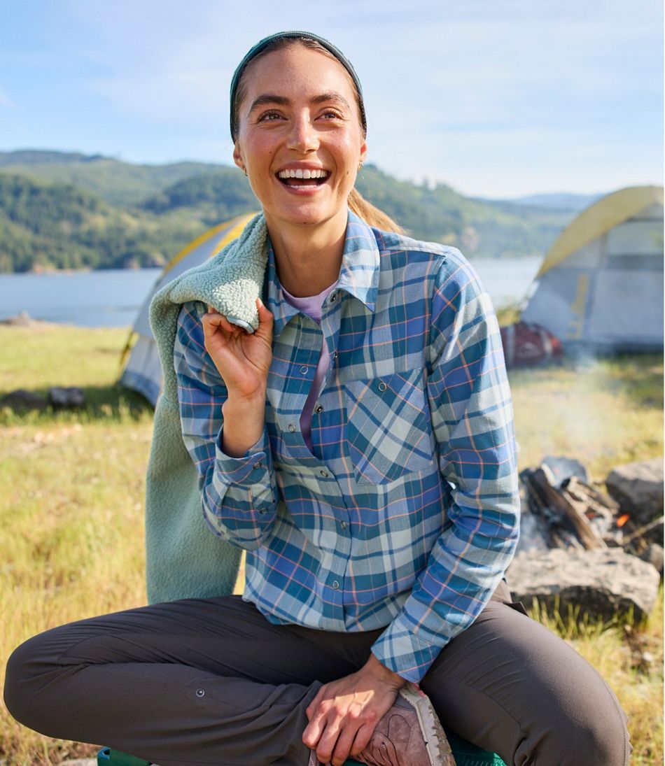 L.L.Bean | Women's Mountainside Brushed Performance Shirt