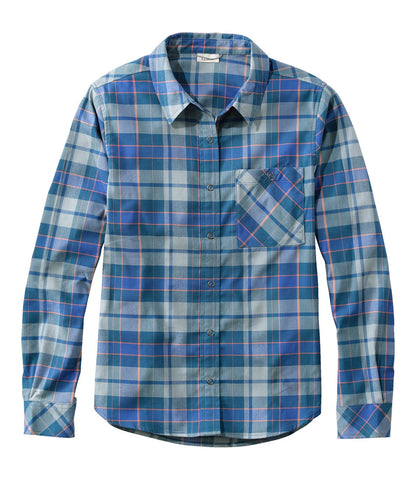 Cadet Blue Plaid,X-Small