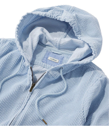 L.L.Bean | Women's Comfort Corduroy Relaxed Shirt, Zip Hoodie