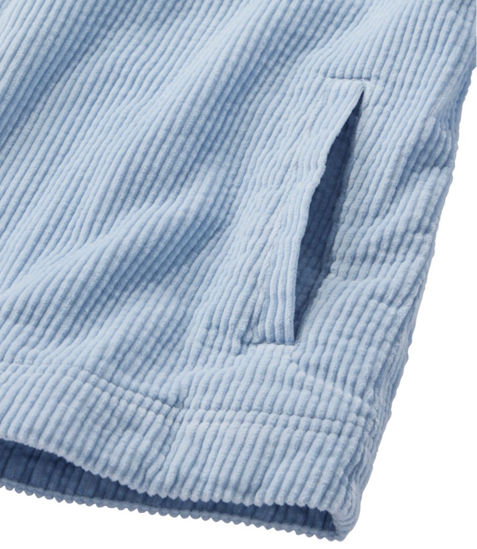 L.L.Bean | Women's Comfort Corduroy Relaxed Shirt, Zip Hoodie