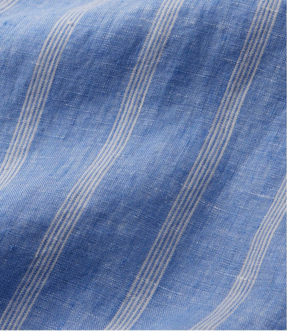 L.L.Bean | Women's Premium Washable Linen Shirt, Tunic Stripe