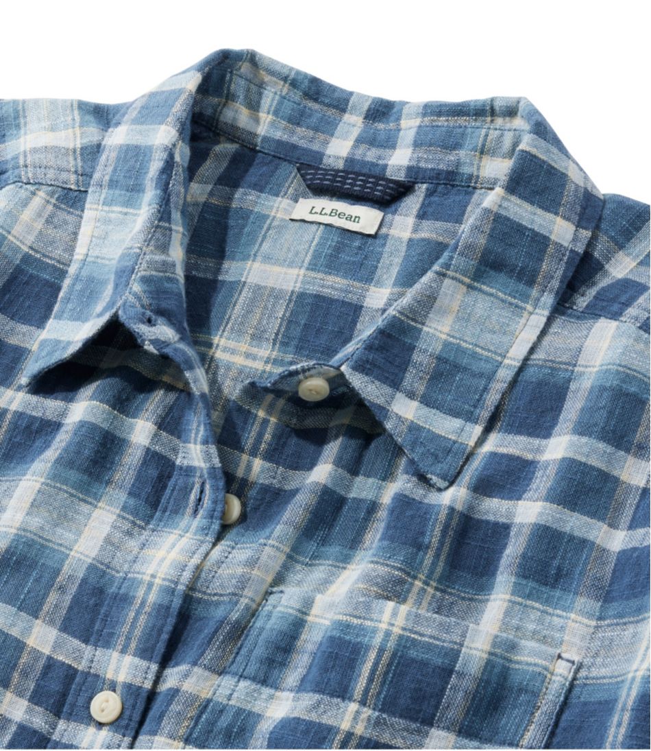 L.L.Bean | Women's L.L.Bean Day Breeze Shirt, Short-Sleeve Button-Front