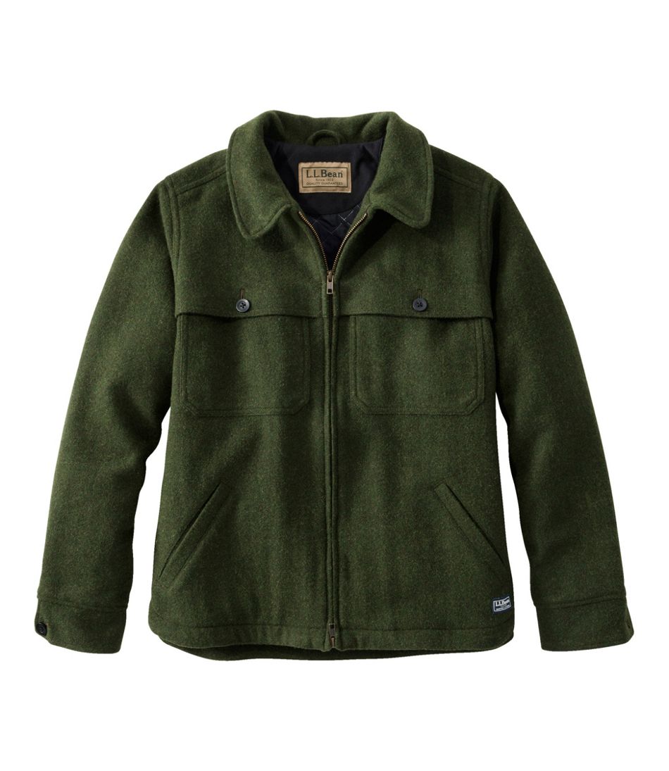 L.L.Bean | Women's Maine Guide Zip Front Jac-Shirt with Primaloft