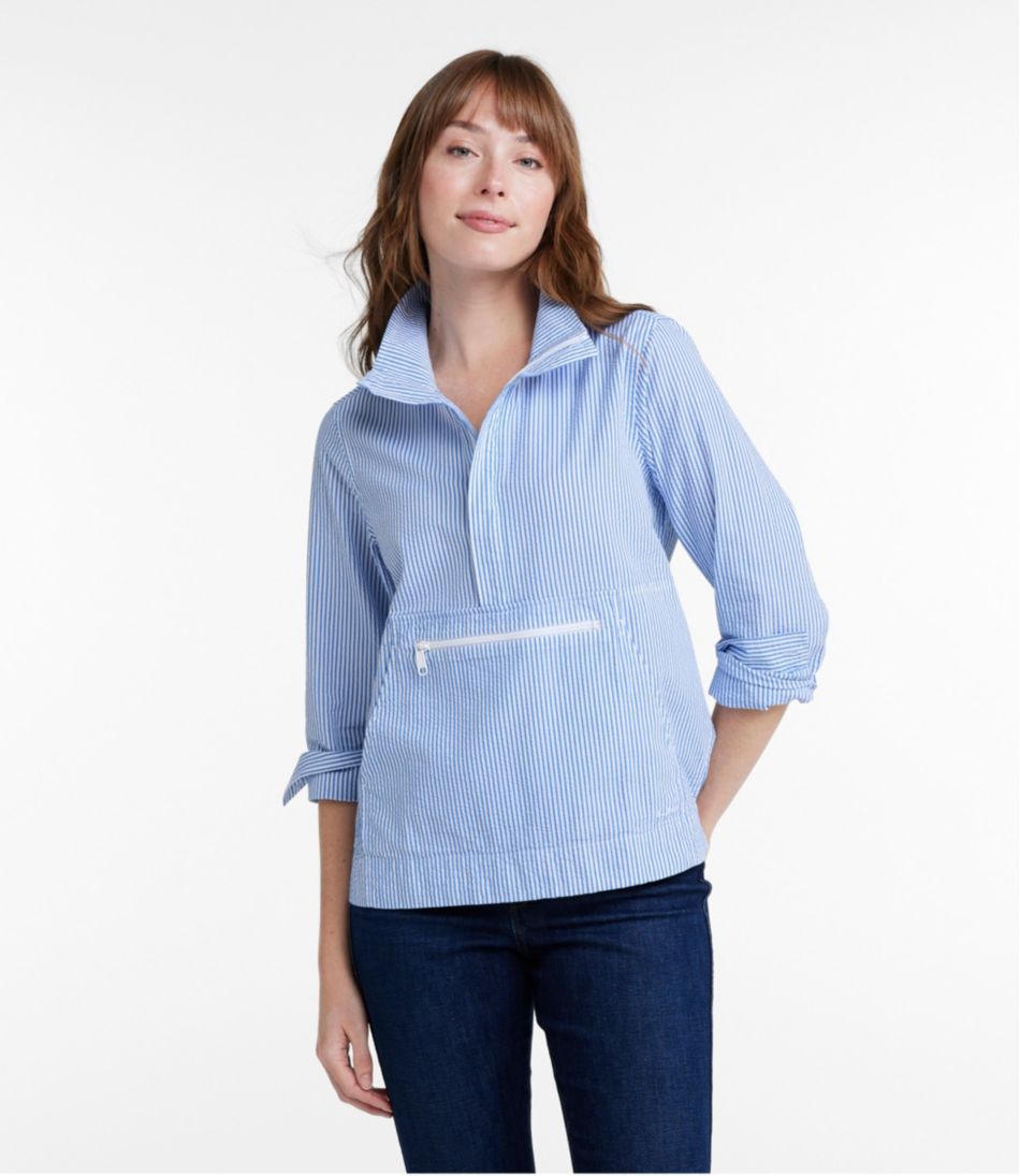 L.L.Bean | Women's Vacationland Seersucker Anorak