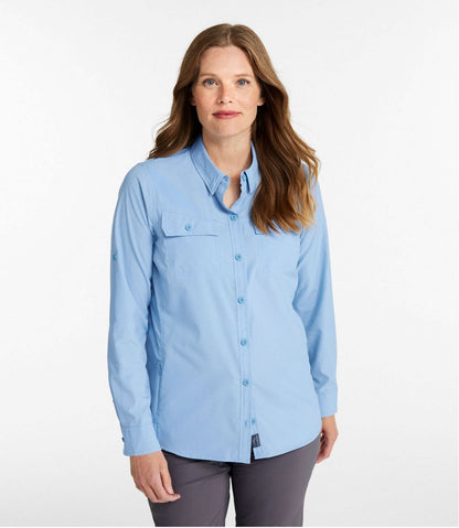 L.L.Bean | Women's No Fly Zone Shirt, Long-Sleeve