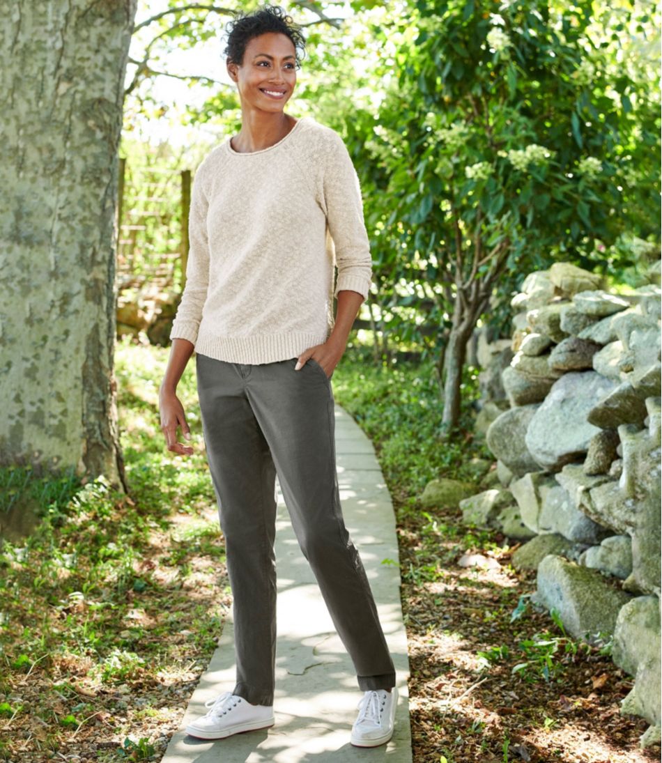 L.L.Bean | Women's Midweight Cotton Slub Rollneck Pullover