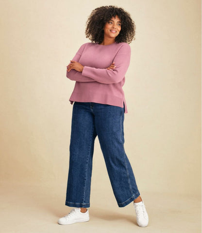 L.L.Bean | Women's Wicked Soft Cotton/Cashmere Crewneck Sweater