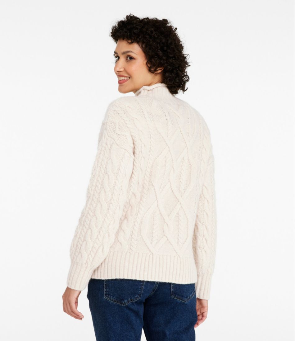L.L.Bean | Women's 1912 Heritage Wool Blend Mockneck Sweater