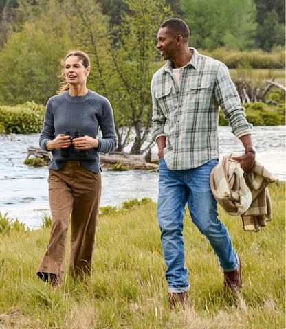 L.L.Bean | Women's Mariner Shaker Sweater, Crewneck