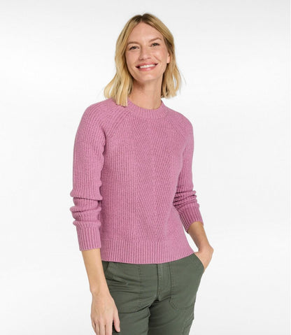 L.L.Bean | Women's Mariner Shaker Sweater, Crewneck