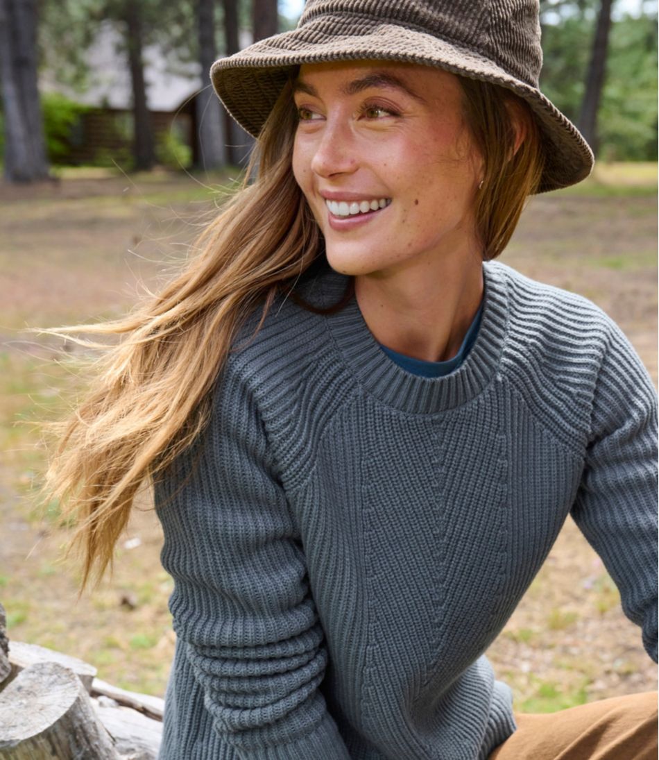 L.L.Bean | Women's Mariner Shaker Sweater, Crewneck
