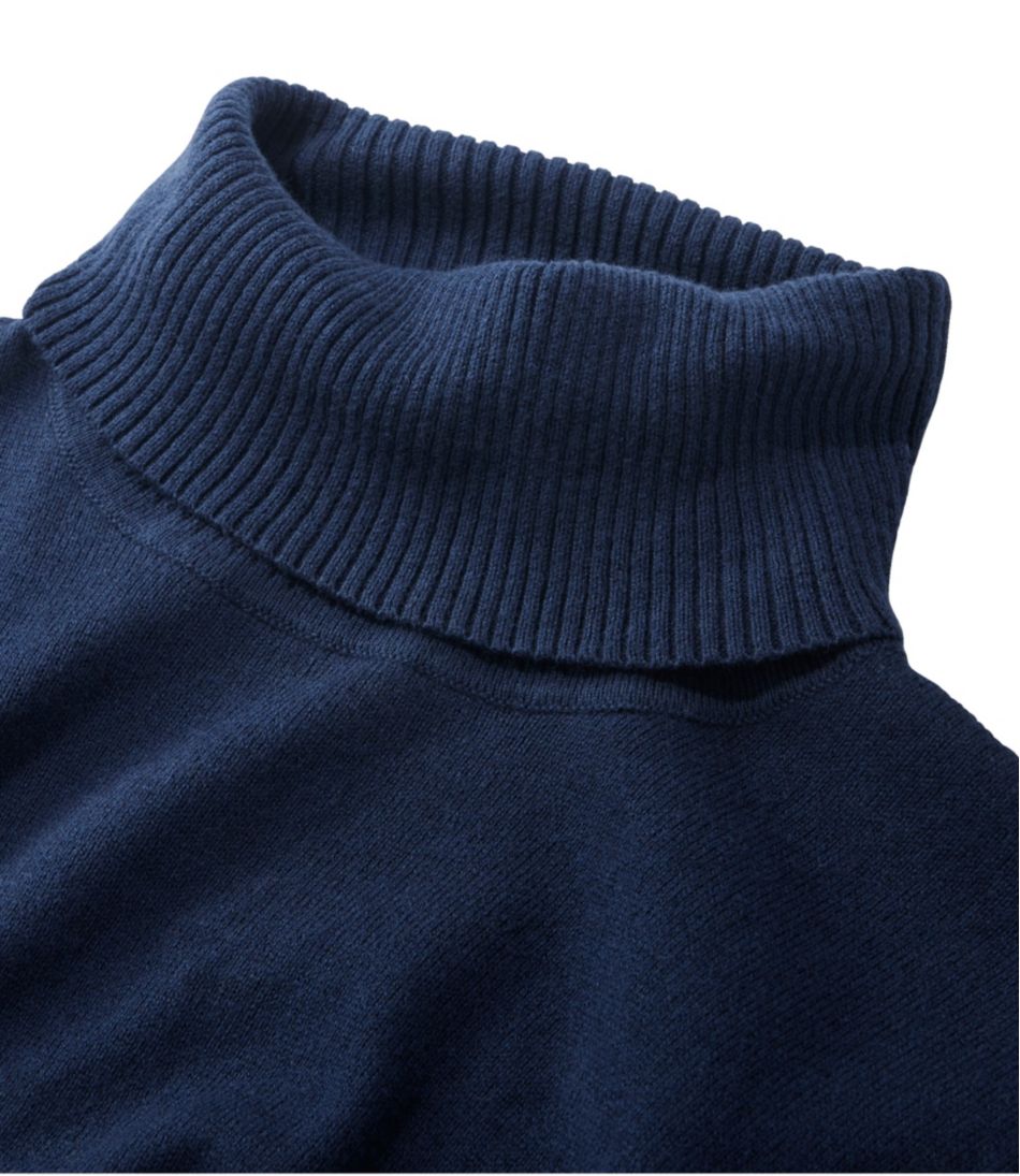 L.L.Bean | Women's Cotton/Cashmere Sweater, Turtleneck