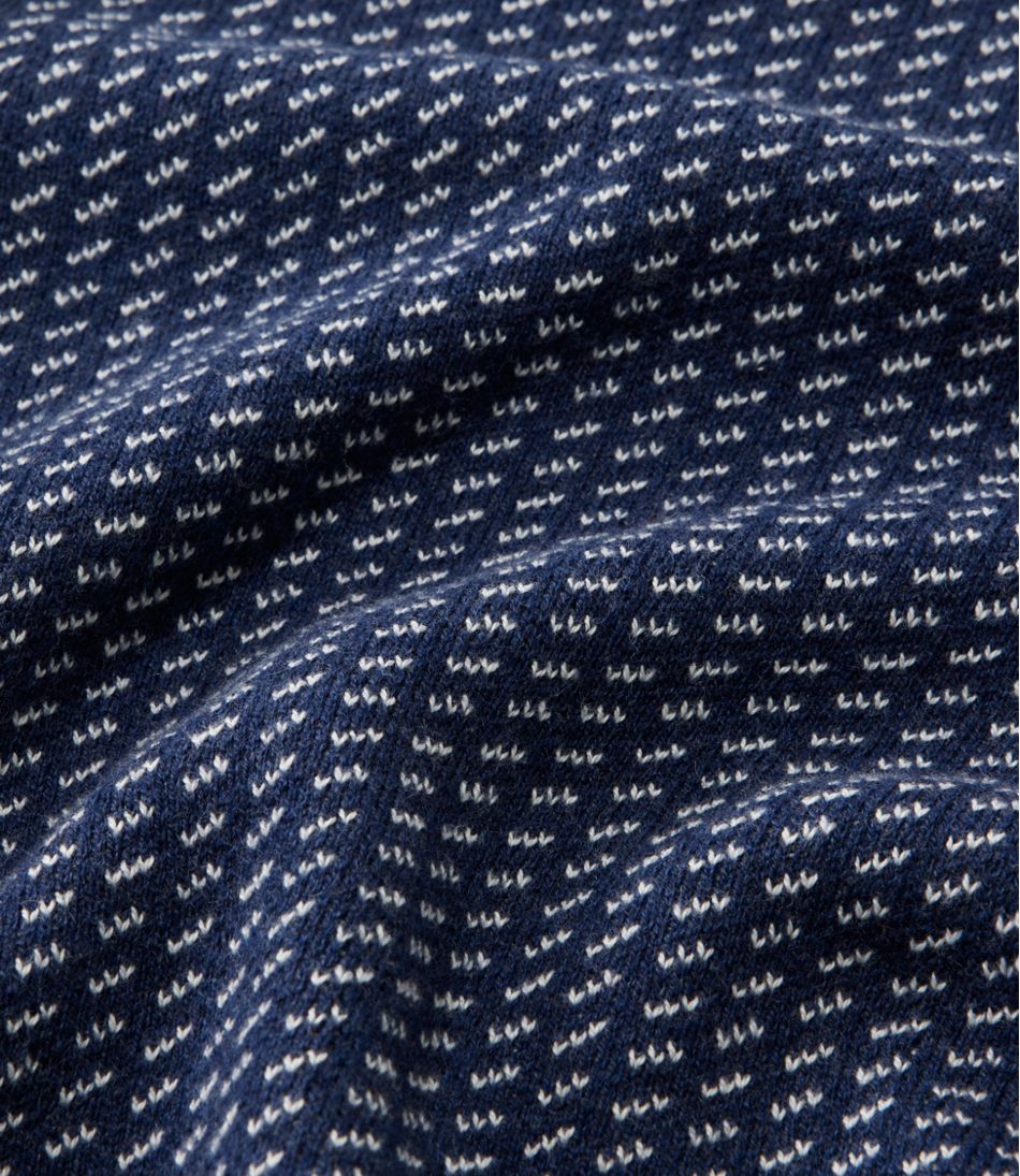 L.L.Bean | Women's Wicked Soft Cotton/Cashmere Crewneck Sweater, Pattern