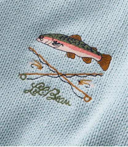 L.L.Bean | Women's Signature Original Cotton Sweater, Rollneck Novelty