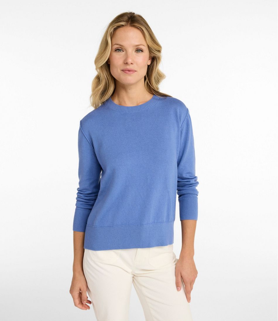 L.L.Bean | Women's Cotton/Cashmere Sweater, Crewneck