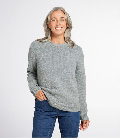 L.L.Bean | Women's Bean's Classic Ragg Wool Sweater, Crewneck