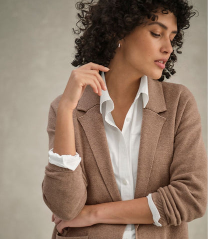 L.L.Bean | Women's Wicked Soft Cotton/Cashmere Coatigan Sweater
