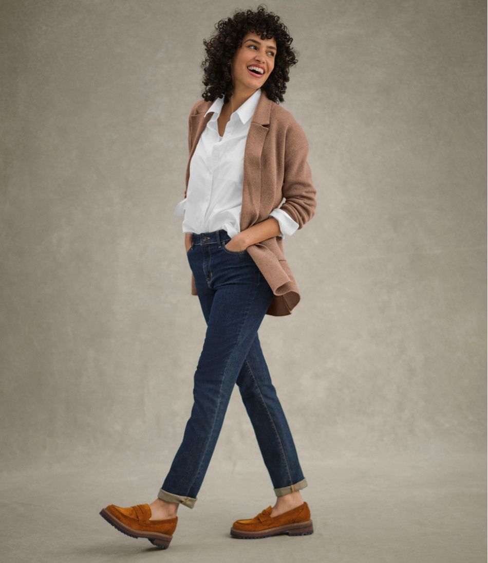 L.L.Bean | Women's Wicked Soft Cotton/Cashmere Coatigan Sweater