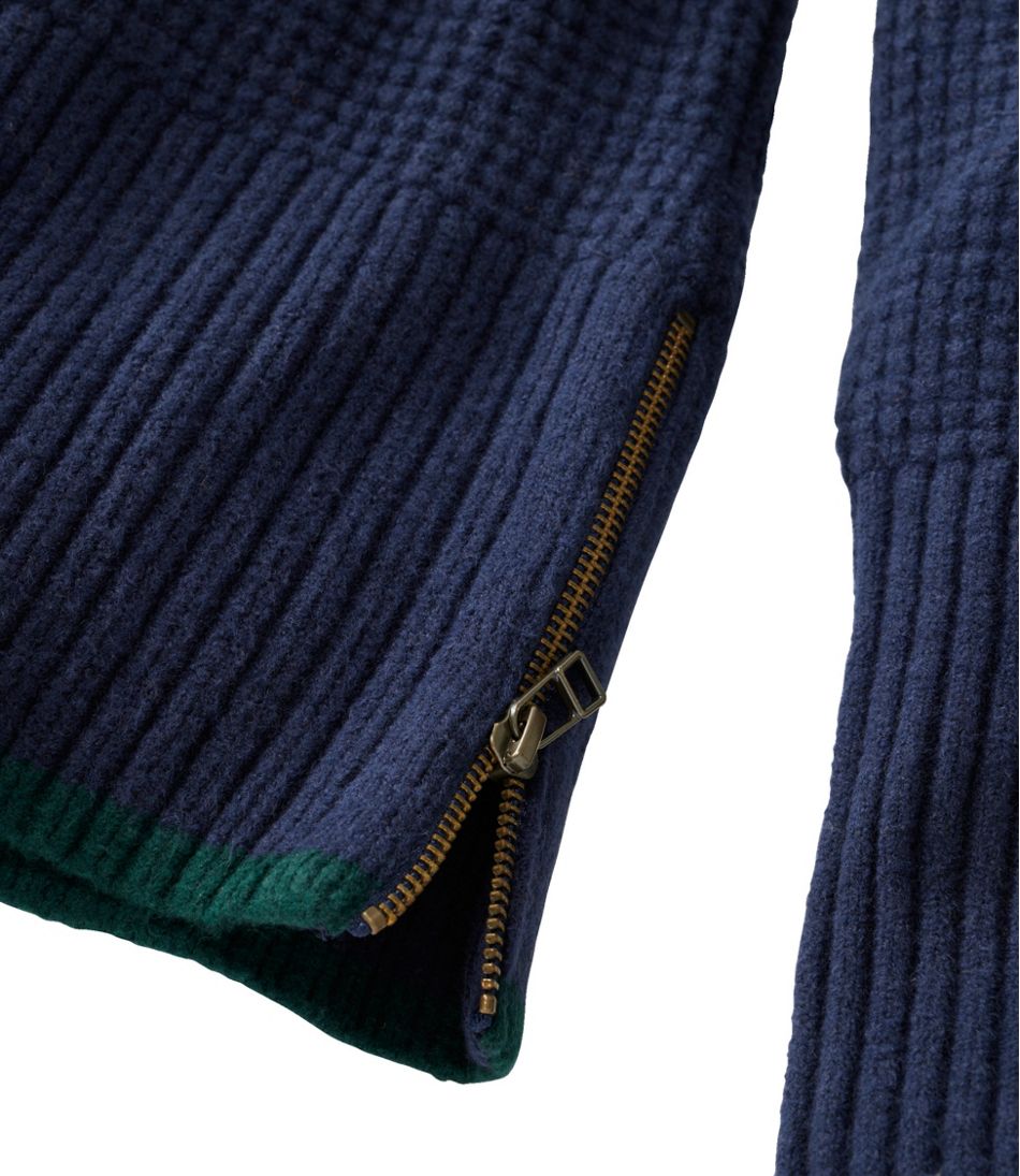 L.L.Bean | Women's SuperSoft Waffle Sweater, Turtleneck Fair Isle